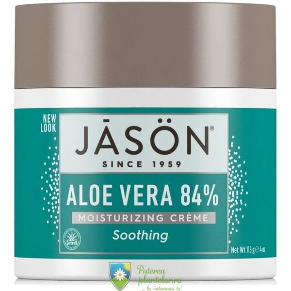 Crema de Fata Restructuranta cu 84 % Aloe Vera Organica Jason, 113g