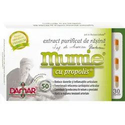 Mumie Extract de rasina cu Propolis 60 tablete
