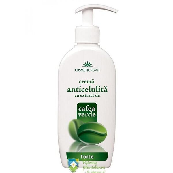 Cosmetic Plant Crema Anticelulita cu Extract de Cafea Verde Forte 250 ml