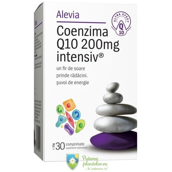 Alevia Coenzima Q10 intensiv 200mg 30 capsule