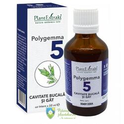 PlantExtrakt Polygemma 5 Cavitate Bucala si Gat 50 ml