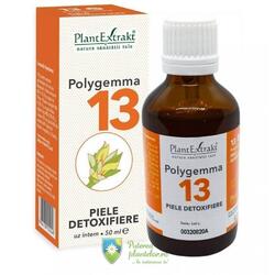 PlantExtrakt Polygemma 13 Piele Detoxifiere 50 ml
