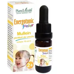 Picaturi de urechi Energotonic Junior Mullein, 15 ml, Plant Extrakt