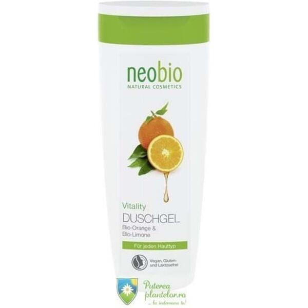 Neobio Gel de dus Vitality 250 ml