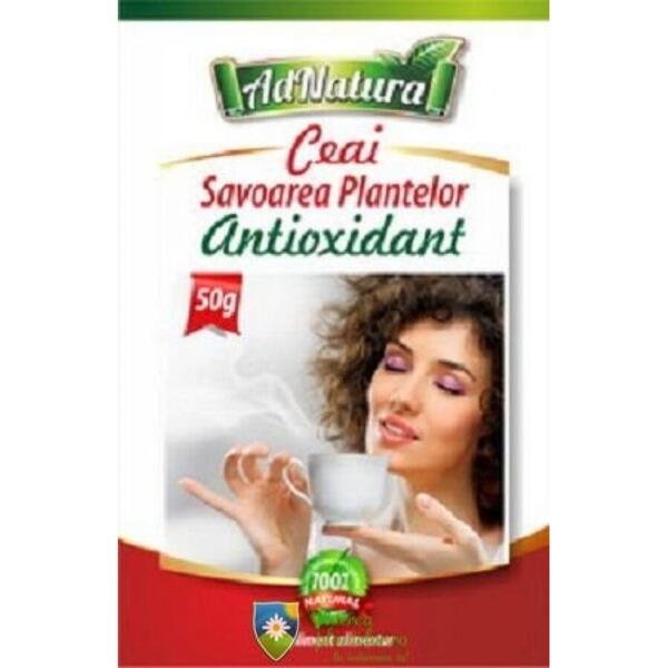 Adserv Ceai savoarea plantelor antioxidant 50 gr