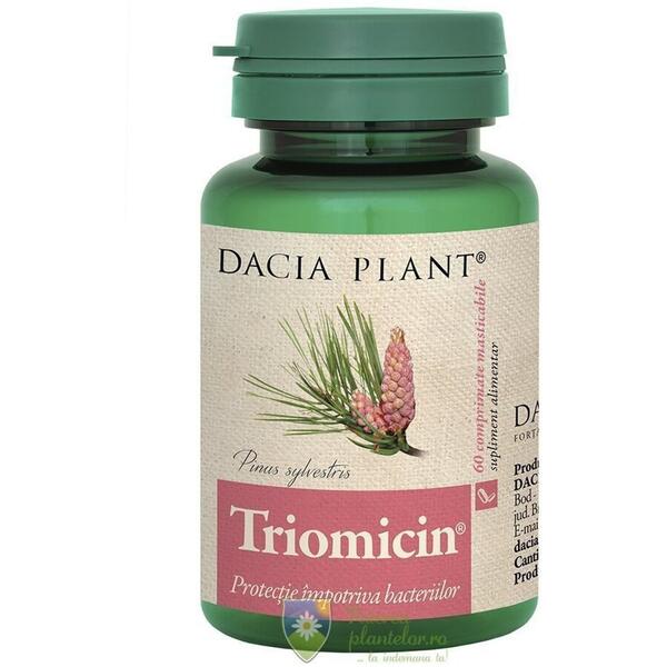Dacia Plant Triomicin 60 comprimate masticabile