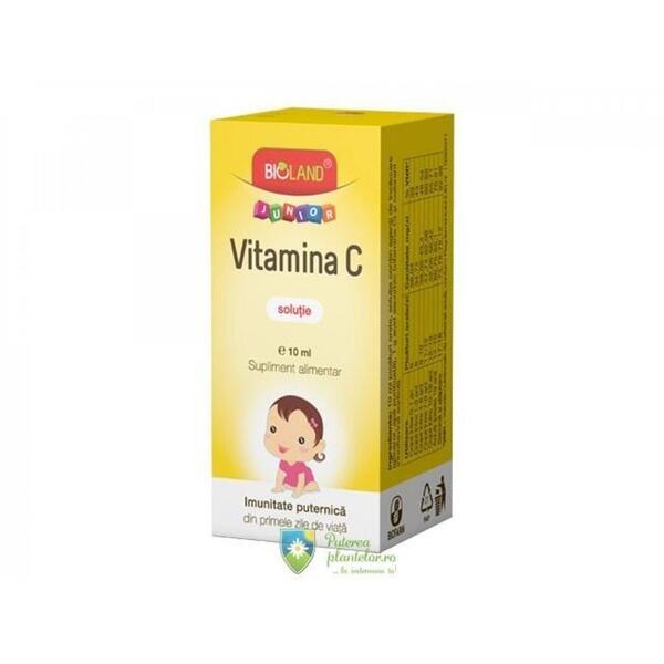 Biofarm Vitamina C solutie 10 ml