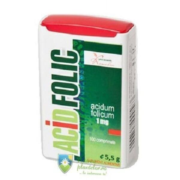 Remedia Acid folic 1mg 100 comprimate
