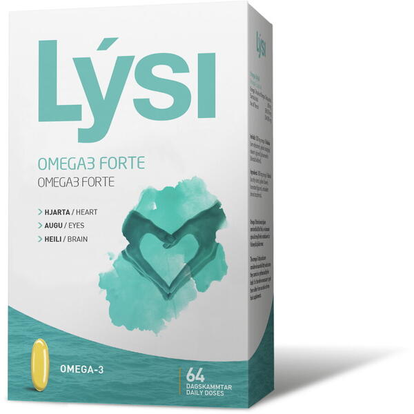 Lysi Omega 3 Forte 1000 mg 64 capsule