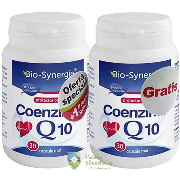 Bio Synergie Coenzima Q10 30mg 30 capsule 1+1 Cadou