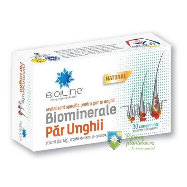 Helcor Pharma Biominerale par unghii 30 comprimate