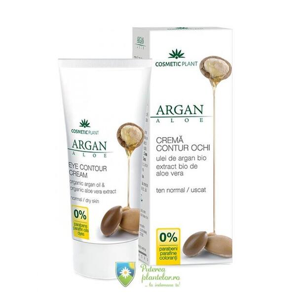 Cosmetic Plant Crema contur ochi cu Ulei de Argan 30 ml