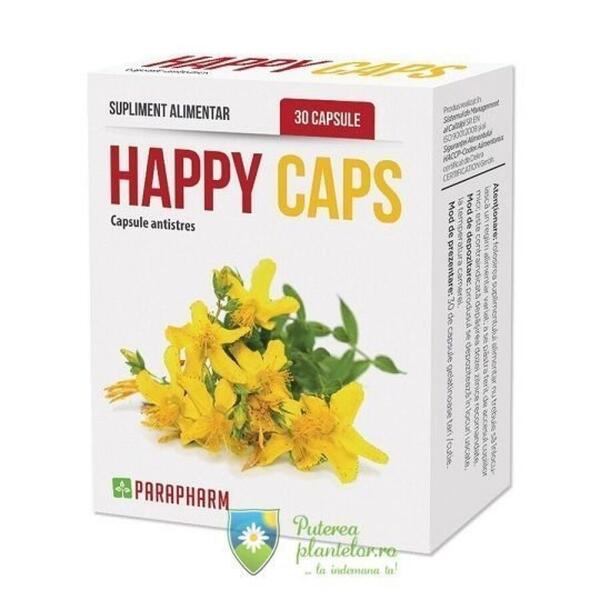 Parapharm Happy caps 30 capsule gelatinoase