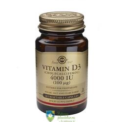 Solgar Vitamina D3 4000IU 60 capsule vegetale