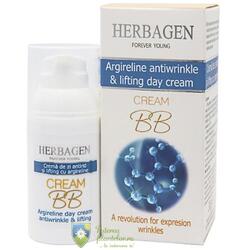 Herbagen Crema de zi antirid BB Cream SPF15 cu Argireline 30 ml