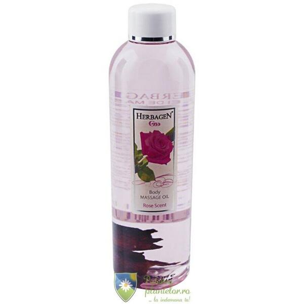 Herbagen Ulei de masaj cu trandafiri 250 ml
