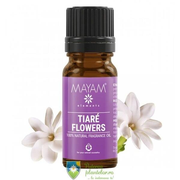 Mayam-Ellemental Parfumant natural Flori de Tiare 10 ml
