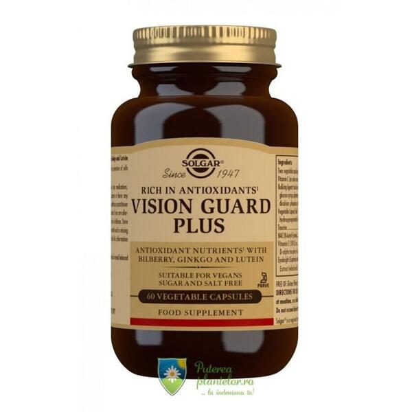 Solgar Vision Guard Plus 60 capsule vegetale