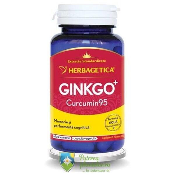 Herbagetica Ginkgo+ Curcumin95 30 capsule