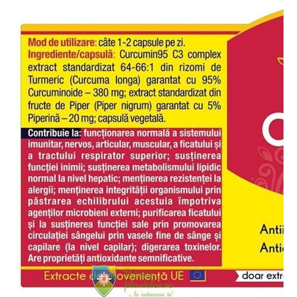 Herbagetica Curcumin 95+ C3 complex 120 capsule