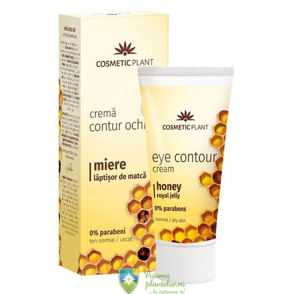 Cosmetic Plant Crema contur ochi cu miere si laptisor de matca 30 ml