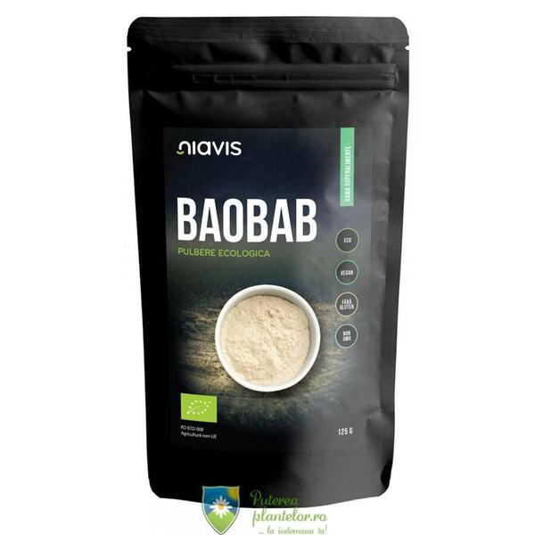 Niavis Baobab pulbere Ecologica/Bio 125 gr