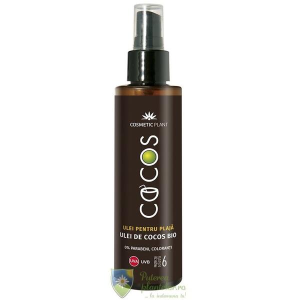 Cosmetic Plant Ulei plaja Cocos SPF6 cu ulei de cocos 150 ml