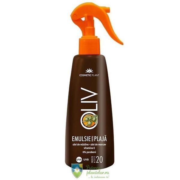 Cosmetic Plant Emulsie plaja spray Oliv SPF20 200 ml