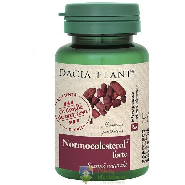 Dacia Plant Normocolesterol forte 60 comprimate