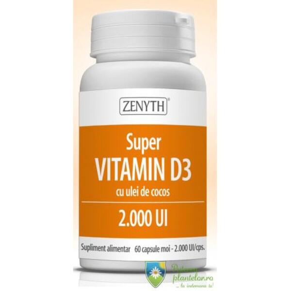 Zenyth Super Vitamin D3 2000UI 60 capsule