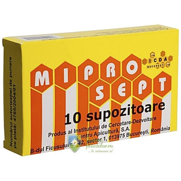 Institutul Apicol Miprosept 10 supozitoare