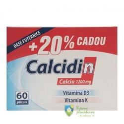 Zdrovit Calcidin 1200mg 60 plicuri + 20% Gratis