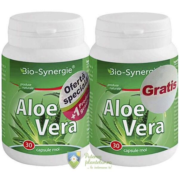 Bio Synergie Aloe Vera 30 capsule 1+1 Gratis