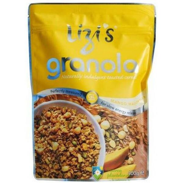 Unicorn Natural Lizi's Granola Mango si Nuci macadamia 400 gr