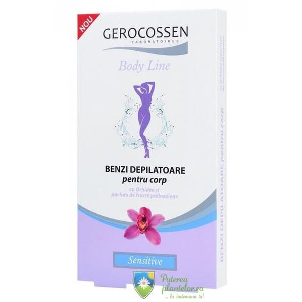 Gerocossen Benzi depilatoare corp orhidee 12 bc