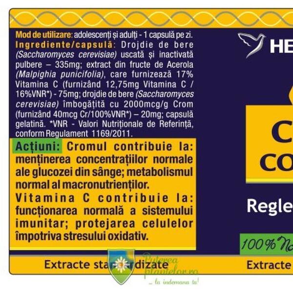 Herbagetica Crom complex 120 capsule