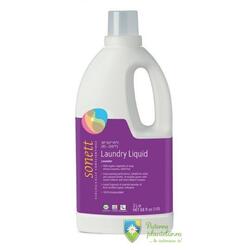 Sonett Detergent Lichid Bio rufe albe si colorate lavanda 2 l