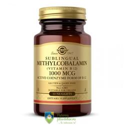 Solgar Methylcobalamine (Vitamina B12) 1000mcg 30 tablete