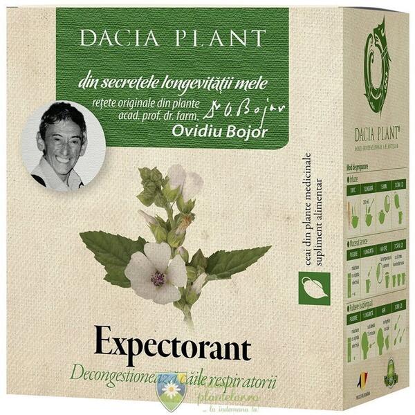 Dacia Plant Expectorant Ceai 50 gr