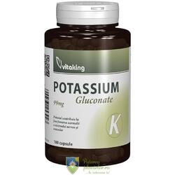 Vitaking Potasiu (gluconat) 99mg 100 capsule