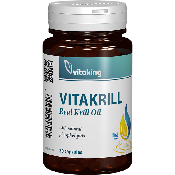 Vitaking Ulei VitaKrill 500 mg - 30 capsule gelatinoase