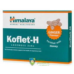Himalaya Koflet-H Ghimbir 12 comprimate pentru supt