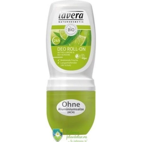 Lavera Deodorant Roll on Bio cu Lime si Verbina 50 ml