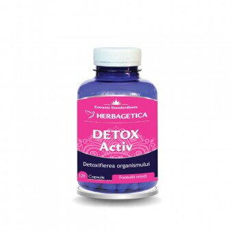 Herbagetica Detox Activ 120 capsule