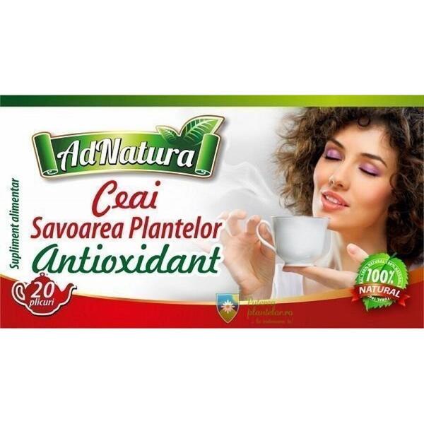 Adserv Ceai Antioxidant Savoarea plantelor 20 doze