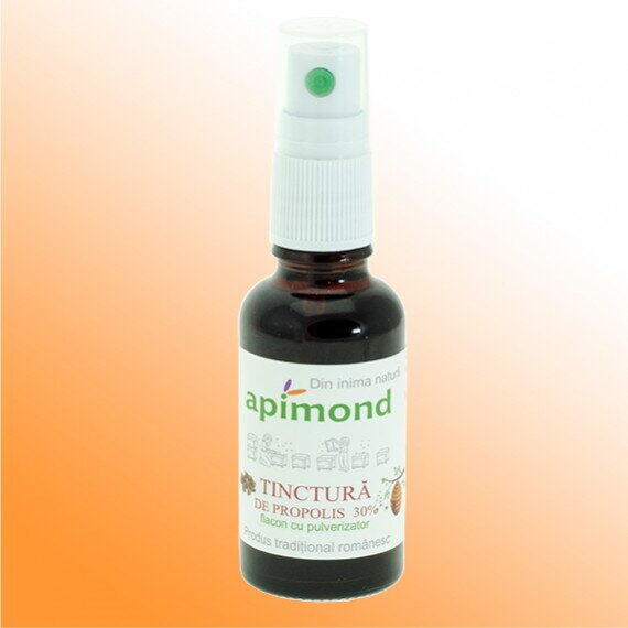 Apimond Tinctura de Propolis 30% pulverizator 30 ml