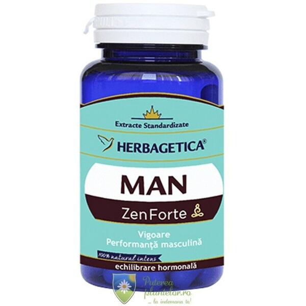 Herbagetica Man Zen Forte 30 capsule