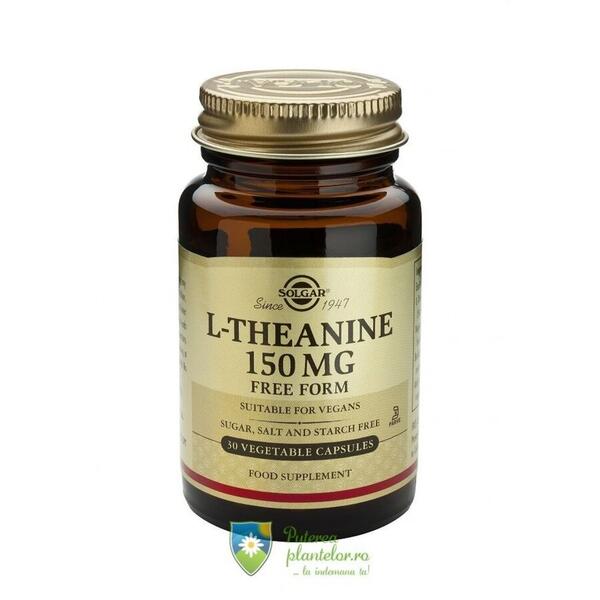 Solgar L-Theanine 150mg 30 capsule vegetale