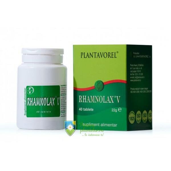 Plantavorel Rhamnolax V 40 tablete