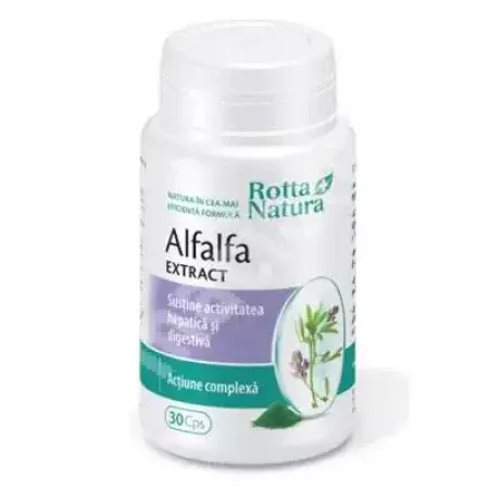 Rotta Natura Alfalfa extract (Lucerna) 30 capsule